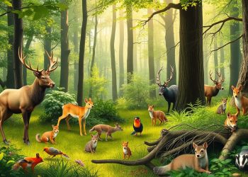 Zwierzęta w lasach